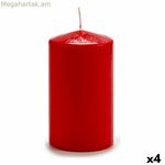 Մոմ Acorde կարմիր 9 x 15 x 9 սմ (4 հատ)