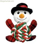 Փափուկ խաղալիք շների համար Gloria XMAS FROSTY սպիտակ