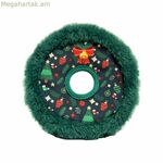 Փափուկ խաղալիք շների համար Gloria XMAS HOLLY Green