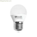 Գնդաձև LED լամպ արծաթագույն էլեկտրոնիկա 960727 E27 7W