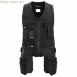 Տղամարդկանց աշխատանքային ժիլետ Snickers աշխատանքային սև