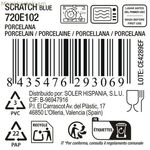 Մատուցման սկուտեղ La Mediterránea Scratch կապույտ (12 հատ)