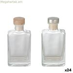 Լա Մեդիտեռանեա ապակե ուղղանկյուն շիշ 100 մլ (24 հատ)