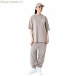 Տղամարդու կարճ թևքով մարզաշապիկ New Era ESSNTLS LC OS TEE NEYYAN 60435555 Բաց շագանակագույն (M)