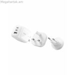 USB մալուխ Belkin WCH018HQWH սպիտակ