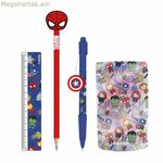 Գրենական պիտույքների հավաքածու՝ «Վրիժառուները» բազմագույն