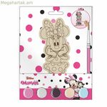 Արհեստների հավաքածու Մինի Մաուս փայտից 14 x 18 x 5 սմ