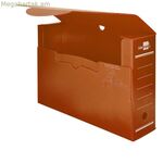 Ֆայլերի տուփ Liderpapel DF08 շագանակագույն (5 հատ)