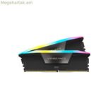 RAM հիշողություն՝ Corsair VENGEANCE RGB CMH64GX5M2D5600Z40, 64 GB DDR5, 5600 MHz CL40