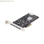 PCI քարտ Startech P5Q4A-USB-CARD