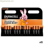 Մարտկոցներ DURACELL PLUS POWER BOOST 1,5 V AAA 12 հատ (12 հատ)