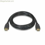 HDMI մալուխ NANOCABLE 10.15.3600 V2.0 4K 0,5 մ սև 50 սմ