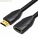 HDMI օդափոխման մալուխ VAA-B06-B300 սև 3 մ