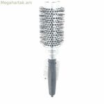 Խճճվածքները հեռացնող մազահարդարիչ Olivia Garden ESSENTIAL BLOWOUT CLASSIC արծաթագույն Ø 45 մմ