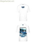 Տղամարդու կարճ թևքով մարզաշապիկ RADIKAL NICE TRACTOR NEAR THE BULLS սպիտակ XXL