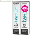 Ատամի մածուկ սպիտակեցնող iWhite մուգ բծերի դեմ 2 x 75 մլ