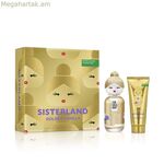 Կանացի օծանելիքի հավաքածու Benetton SISTERLAND GOLDEN VANILLA 2 հատ