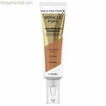 Հեղուկ դիմահարդարման հիմք Max Factor Miracle Pure SPF 30 85-Caramel (30 մլ)