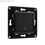 Լույսի անջատիչ Shelly WALL SWITH 1 սև