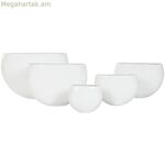 Տնային ծաղկաման ESPRIT սպիտակ ալյումինե 54 x 24 x 36 սմ 54 x 25 x 36 սմ (5 հատ)