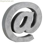 Տառային մոխրագույն 20 x 4 սմ փայտ