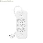 Պաշտպանություն լարման ալիքներից Belkin SRB002VF2M սպիտակ