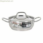 Կափարիչով կաթսա Quttin չժանգոտվող պողպատ