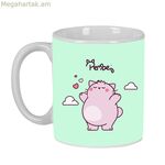 Բաժակ Pembe Վարդագույն կատու Բազմագույն 350 մլ