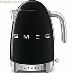 Թեյնիկ Smeg 2400 W 1,7 L Սև չժանգոտվող պողպատ Պլաստիկ