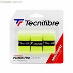 Թենիսի Overgrip Tecnifibre Players Pro Neon Yellow 3 հատ