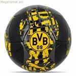Ֆուտբոլային Puma Borussia Dortmund նախախաղային սև չափս 5
