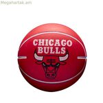 Բասկետբոլի գնդակ Wilson NBA Dribbler 7 կարմիր, բնական ռետին (չափս 7)