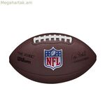Ռեգբիի գնդակ Wilson NFL Duke Replica FB սպիտակ շագանակագույն