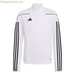 Մանկական երկար թևքով մարզաշապիկ Adidas Tiro 23 սպիտակ ֆուտբոլային