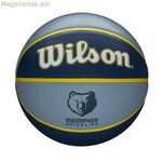Բասկետբոլի գնդակ Wilson NBA Team Tribute Memphis Blue բնական ռետին