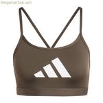 Սպորտային կրծկալ Adidas Aeroreact շագանակագույն