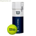 Թենիսի գնդակներ Wilson Triniti Pro դեղին