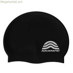 Լողի գլխարկ Aquarapid Lhair սև սիլիկոնե