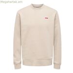 Տղամարդու սվիտեր առանց գլխարկի՝ Only & Sons Onsdawson Reg Crew Vd սպիտակ