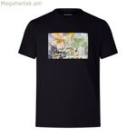 Տղամարդու կարճ թևքով Endura գրաֆիկական մարզաշապիկ - Stacklogo սև