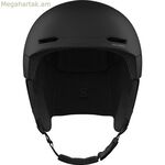 Salomon Husk Jr սև մանկական դահուկային սաղավարտ, ունիսեքս