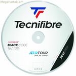 Ռակետի լար Tecnifibre Code 1.28 սև