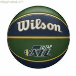 Բասկետբոլի գնդակ Wilson NBA թիմի հարգանքի տուրք Յուտա Ջազ Կապույտ