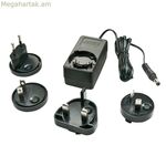 LINDY 73807 ունիվերսալ ճանապարհորդական հոսանքի ադապտեր սև 15 Վտ