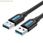 USB մալուխ օդափոխման համար CONBI սև 3 մ (1 հատ)