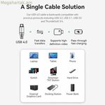 USB օդափոխման մալուխ TAVHF 1 մ