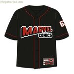 Կարճ թևքով սպորտային շապիկ Marvel Baseball Unisex