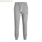 Մեծահասակների մարզահագուստի ներքևի հատված Jack & Jones JPSTGORDON 12225078 մոխրագույն տղամարդու համար