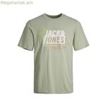 Տղամարդու կարճ թևքով մարզաշապիկ Jack & Jones JCOMAP SUMMER 12257908 կանաչ