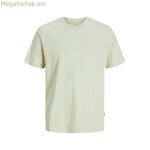 Տղամարդու կարճ թևքով Jack & Jones JORVARENNA BRANDING TEE կանաչ
